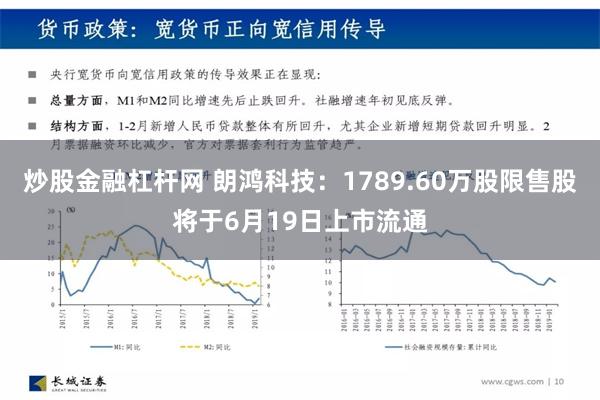 炒股金融杠杆网 朗鸿科技：1789.60万股限售股将于6月19日上市流通